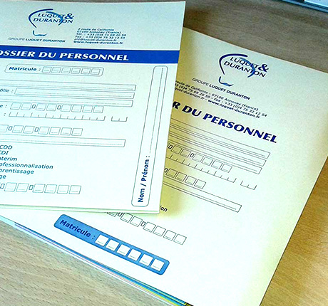 Dossier du personnel